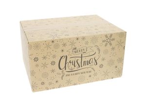 4251924730023 - Versandkarton Merry Christmas terra VE 20 Stk Innenmaße 390 x 290 x 200 mm