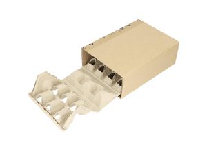 4251924752926 - Fixierverpackung L-Box terra braun Basic Außen-LxBxH 277 x 162 x 85 mm VE 30 Stk