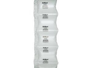 4251924768866 - Luftkissenfolie AirWave® Jumbo HDPE Länge 2000 m BxH 210 x 150 mm Palette mit VE 36 Stk kaiserkraft