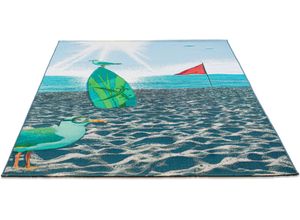 4251924917547 - Teppich SANSIBAR Rantum Beach SA-021 Teppiche Gr B L 160 cm x 230 cm 5 mm 1 St bunt Esszimmerteppiche Flachgewebe modernes Design Strand & Surfbrett Outdoor geeignet 4251924917547 - Teppich SANSIBAR Rantum Beach SA-021 Teppiche Gr B L 160 cm x 230 cm 5 mm 1 St bunt Esszimmerteppiche Flachgewebe modernes Design Strand & Surfbrett Outdoor geeignet