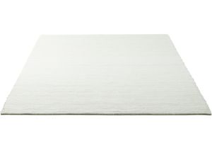 4251924921414 - Wollteppich SANSIBAR Hörnum Teppiche Gr B L 90 cm x 160 cm 12 mm 1 St beige (naturweiß) Schurwollteppiche Handweb Teppich meliert reine gewalkte Wolle handgewebt
