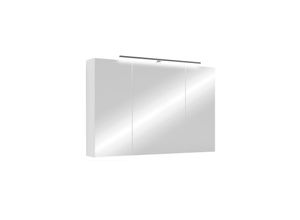 4251942258578 - Spiegelschrank SPREE Breite 90 cm weiß LED Beleuchtung 4251942258578 - Spiegelschrank SPREE Breite 90 cm weiß LED Beleuchtung