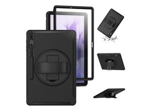 4251948528583 - Für Samsung Galaxy Tab S10 S9 Plus u FE Plus 360 Grad Tablet Hülle