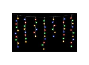 4251966219470 - Led Eisregen Lichterkette Außen 2m 80er led Lichtervorhang Innen Weihnachten mit 8 Modi und Memory-Funktion Wasserdicht Weihnachtsbeleuchtung Außen