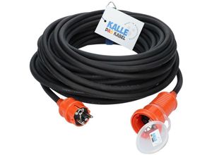 4251967702858 - Kalle Das Kabel - Kalle Verlängerungskabel Schuko Colour 25mm² orange IP44 50 Meter