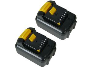 4251970321022 - Trade-shop - 2x Hochleistungs Li-Ion Akku 108V   3000mAh ersetzt Dewalt DCB120 DCB121 für DCF815S2 DCK210S2 DCK211S2 DCL040 DCL510 DCS310 DCS310S1