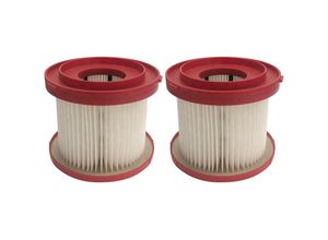 4251970386656 - Tradeshop ® - 2x Trade-Shop HEPA-Filter   Filterpatrone   Staubsaugerfilter   Lamellenfilter für Milwaukee M18 VC2-0 M18 VC-0 M28 VC-0 M18 0880-20