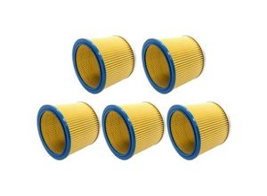 4251970397201 - Trade Shop - 5x Trade-Shop Ersatz Rund-Filter Lamellenfilter für Aqua Vac Super 22 30 40 615 S1 615 S2 760 Synchro 22 30 30 a 30 A 30A 40 a ac 40 ac