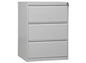 4251975403488 - Proregal Hängeregistraturschrank Mare HxBxT 101x76x62cm Weiß - Weiß