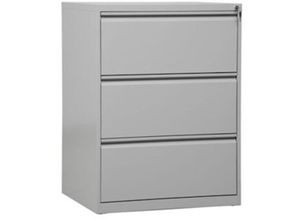 4251975403495 - Proregal Hängeregistraturschrank Mare HxBxT 101x76x62cm Grau - Grau