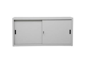 4251975404867 - PROREGAL Schiebetürenschrank Ant 2 Ordernhöhen HxBxT 75x160x45cm Grau - Grau