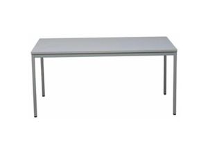 4251975406106 - Proregal-betriebsausstattung Für Profis - proregal Bürotisch Wolf Rechteckig HxBxT 75x140x80cm Grau - Grau