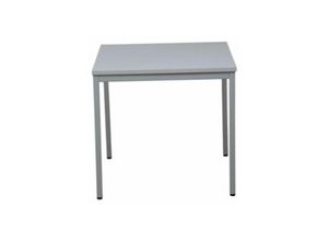 4251975406304 - Proregal-betriebsausstattung Für Profis - proregal Bürotisch Wolf Quadratisch HxBxT 75x80x80cm Grau - Grau