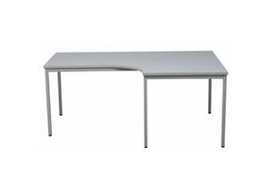 4251975406489 - Proregal-betriebsausstattung Für Profis - proregal Bürotisch Wolf Freiform Winkel rechts HxBxT 75x180x80cm Grau - Grau