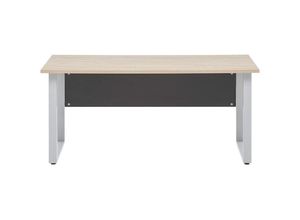 4251975418062 - Möbelpartner - Schreibtisch Hippo Tall HxBxT 73x160x65cm Eiche - Eiche