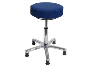 4251975424346 - Proregal-individuelle Büro-&betriebsausstattung - Drehhocker Indianapolis High Sitzhöhe 54-72cm ø 53cm Tragfähigkeit 110kg Kunstleder-Sitz