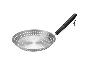 4251975426968 - Chefgastro-die Bbq-experten - chefgastro bbq Grillkorb gelochte Grillpfanne ø 30 cm Edelstahl