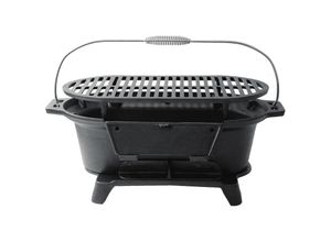 4251975427378 - Chefgastro-die Bbq-experten - chefgastro bbq Grilltopf mit Gussrost Hibachi-Style Gusseisen