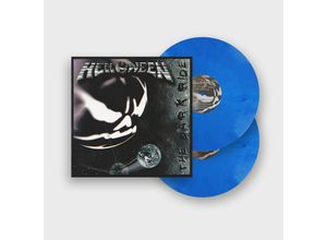 4251981704821 - The Dark Ride(Blue White Marbled) (Vinyl) - Helloween (LP)