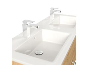 4251982674772 - POSSEIK Waschbecken mit Unterschrank HOMELINE 120 eiche gold 1200 x 460 x 618 cm