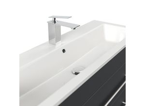 4251982676530 - POSSEIK Waschbecken mit Unterschrank PORTUS SLIMLINE 1000 grafit 1000 x 360 x 496 cm