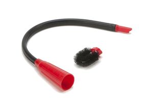 4251996304481 - Trade-Shop Flexible Fugen-Düse für 30mm-37mm Staubsauger wie Clatronic Daewoo DeLonghi Dirt Devil Dyson Einhell Electrolux - mit Bürsten-Aufsatz