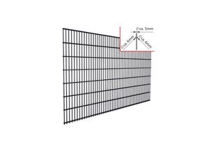 4252003960515 - Fa-Bausysteme Doppelstabmatte 6 5 6 Moosgrün Höhe 1230 mm