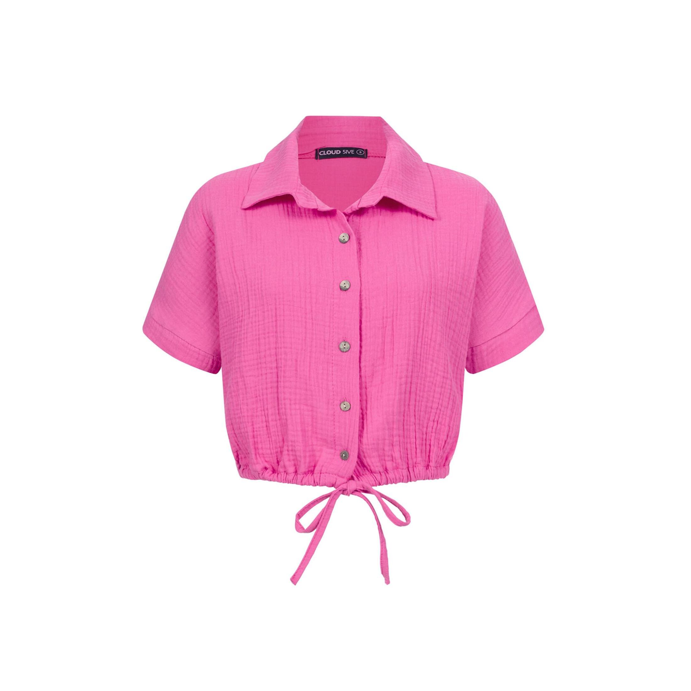 4252005436971 - Damen Crop-Bluse aus Baumwolle Cloud5ive 4252005436971 - Damen Crop-Bluse aus Baumwolle Cloud5ive