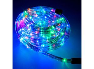 4252006149498 - Trade-shop - LED-Beleuchtung Licht-Schlauch Lichterkette 36 LED Meter für Balkon Terasse Garten Party Weihnachten Deko rgb 20m