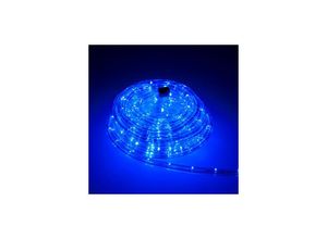 4252006149825 - LED-Beleuchtung Licht-Schlauch Lichterkette 36 LED Meter für Balkon Terasse Garten Party Weihnachten Deko Blau 50m