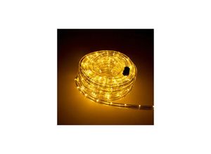 4252006150951 - Trade-shop - LED-Beleuchtung Licht-Schlauch Lichterkette 36 LED Meter für Balkon Terasse Garten Party Weihnachten Deko Warmweiß 5m