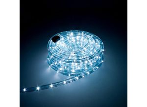 4252006151750 - Trade-shop - F3 led Lichterschlauch Lichterkette Beleuchtung in gewünschter Länge für Drinnen und Draußen Kaltweiß 10m