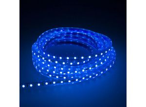 4252006152269 - Trade-shop - Hochwertiger led Lichtstreifen SMD2835 60 LED Meter für Werbetechnik Ladenbeleuchtung Regalbeleuchtung   Blau 5m