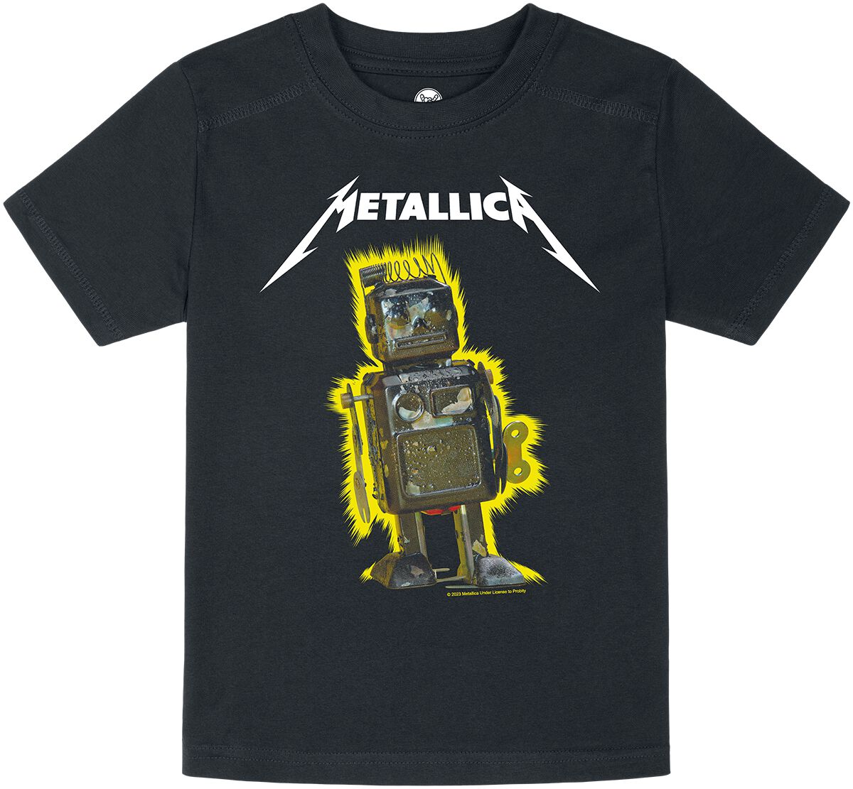 4252008908284 - Metallica Metal-Kids - Robot Blast T-Shirt schwarz in 92