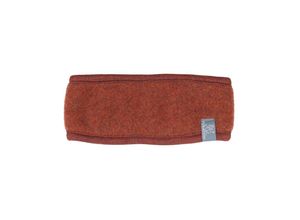 4252009410724 - PICKAPOOH - Wollfleece-Stirnband SPORTY in redwood Gr56