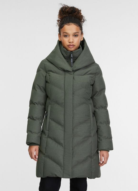 4252018465937 - Natalka Winterjacke dunkelgrün in S