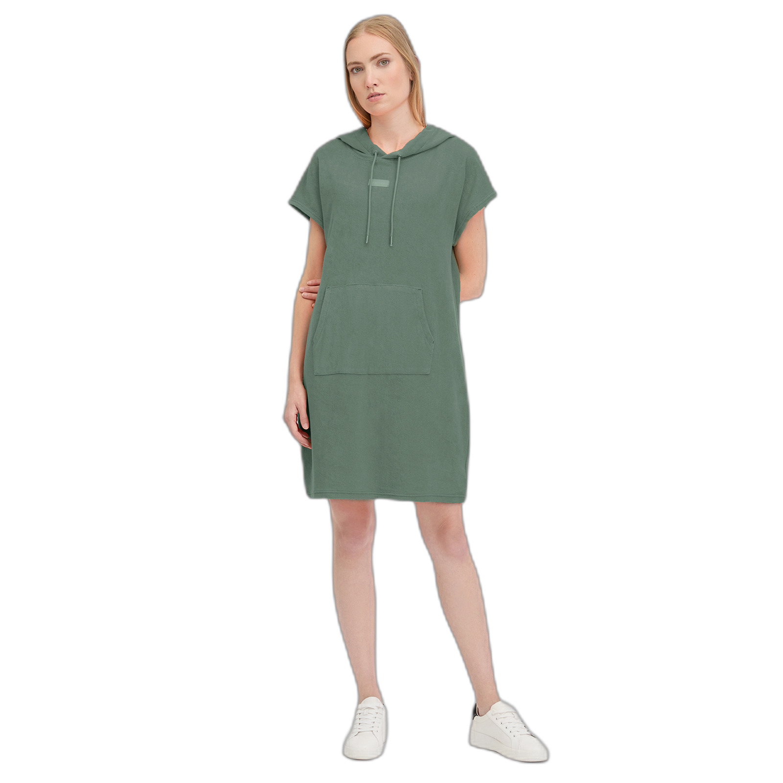 4252018560373 - Damen Kapuzen-T-Shirt Kleid Chyca Print 4252018560373 - Damen Kapuzen-T-Shirt Kleid Chyca Print