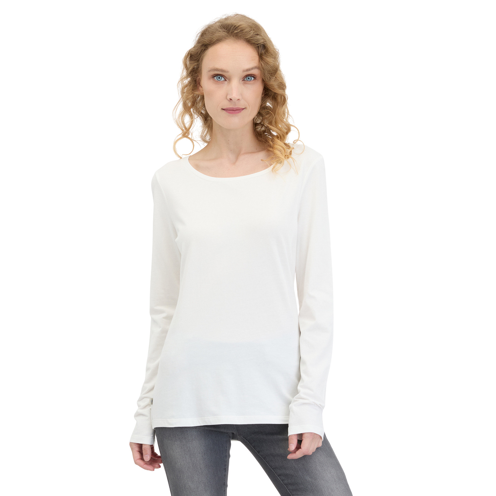 4252018565859 - T-shirt manches longues femme Fllorah Gots