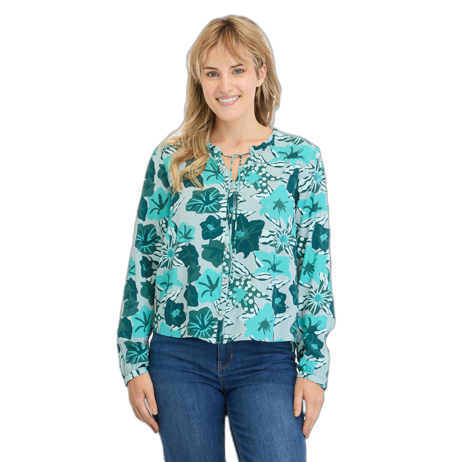 4252018568508 - Langärmelige Bluse Damen Ione Print