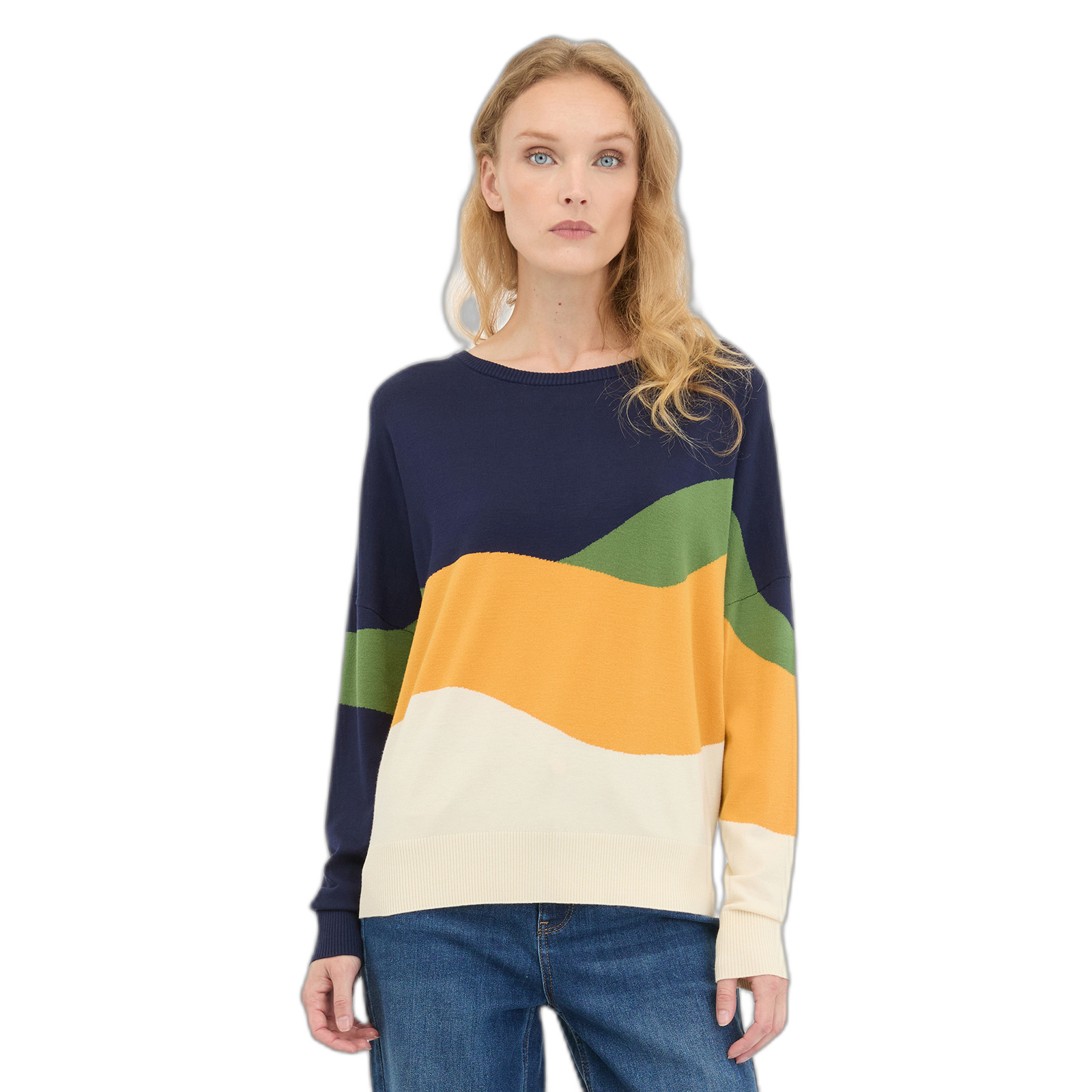 4252018579429 - Pullover Damen Glannis Block