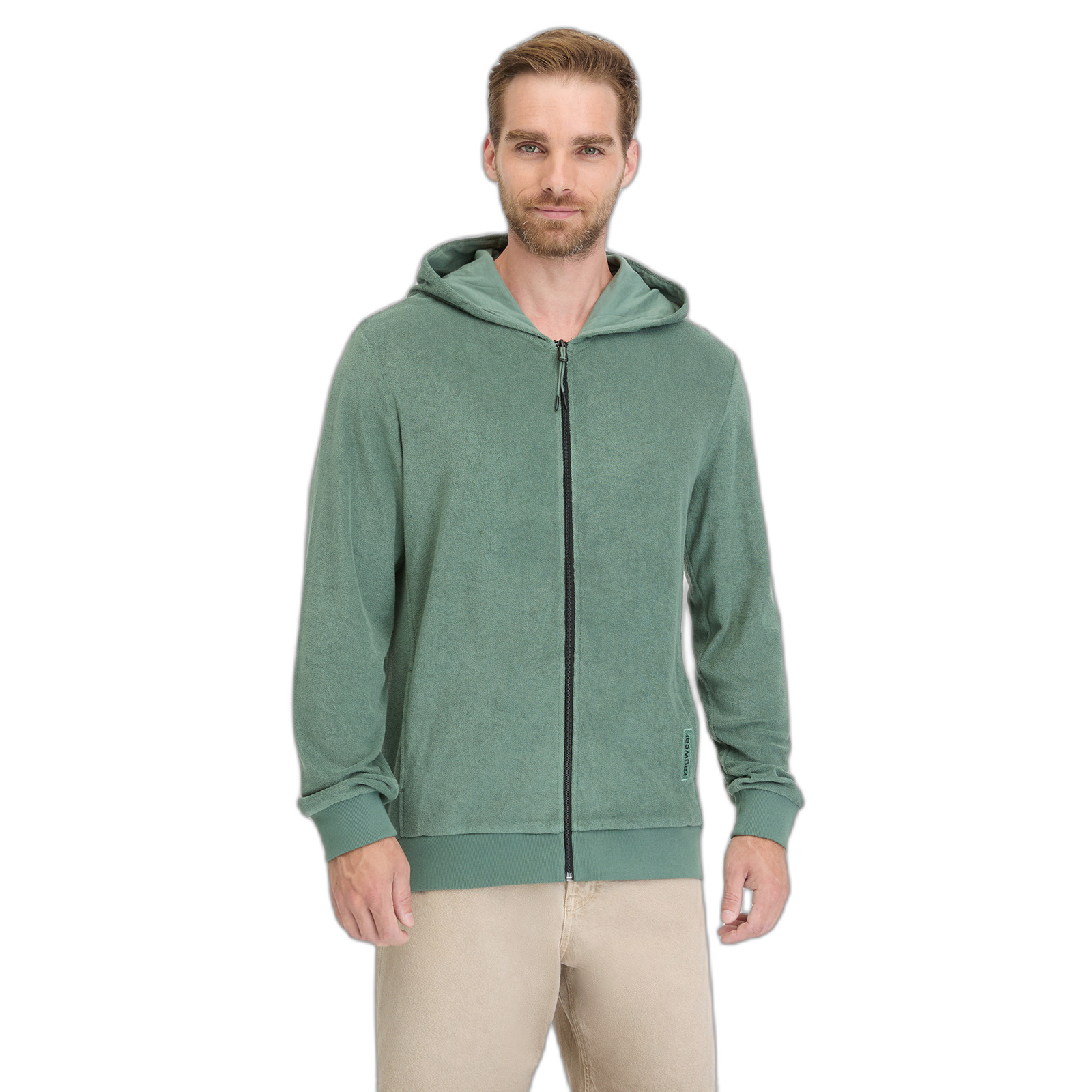 4252018616100 - Kapuzensweatshirt mit Reißverschluss Rhotan