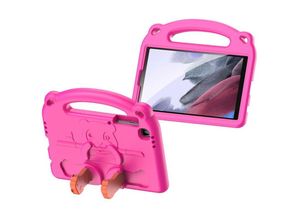 4252021302809 - Dux Ducis Panda Armor Tablet Tasche Gehäuse für iPad Pro 11 2020 Schutzhülle für Kinder + Standfunktion EVA Pink - Schwarz