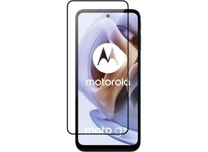 4252021307149 - 5D Schutz Glas kompatibel mit MOTOROLA MOTO G31 4G Curved Panzer Folie Vollständig Klebend und Abdeckung