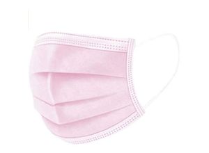 4252021310828 - Cofi 1453 - 100x OP-Masken für Kinder 3-Lagig Mundschutz Kindermaske Gesichtsmaske EN14683 Einweg Rosa