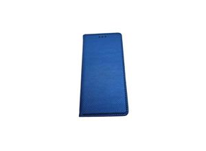 4252021312259 - Buch Tasche Smart kompatibel mit SAMSUNG GALAXY S22 (SM-S901B) Handy Hülle Etui Brieftasche Schutzhülle mit Standfunktion Kartenfach Blau