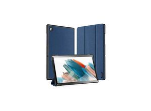 4252021312808 - Dux Ducis Buch Tasche Hartschale mit Smart Sleep Standfunktion kompatibel mit SAMSUNG GALAXY TAB A8 105 (SM-X200) Tablet Hülle Etui Brieftasche