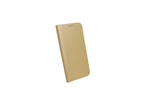 4252021315809 - Elegante Buch-Tasche Hülle Smart Magnet kompatibel mit MOTOROLA MOTO G31 Leder Optik Wallet Book-Style Cover Schale in Gold