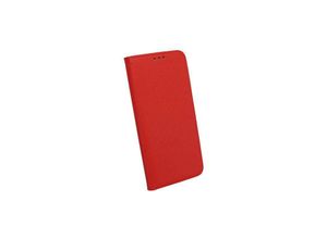 4252021315816 - Elegante Buch-Tasche Hülle Smart Magnet kompatibel mit MOTOROLA MOTO G31 Leder Optik Wallet Book-Style Cover Schale in Rot