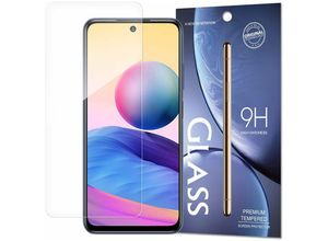 4252021318343 - 3 Stück Schutzglas 9H kompatibel mit XIAOMI REDMI NOTE 10 5G Displayschutzfolie Panzerfolie Passgenau Glas