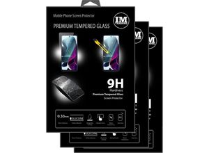 4252021320551 - 3X Schutz Glas 9H Tempered Glass kompatibel mit Motorola Moto G200 5G